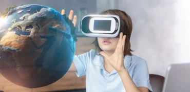 An Beautiful Image representing how VR Works